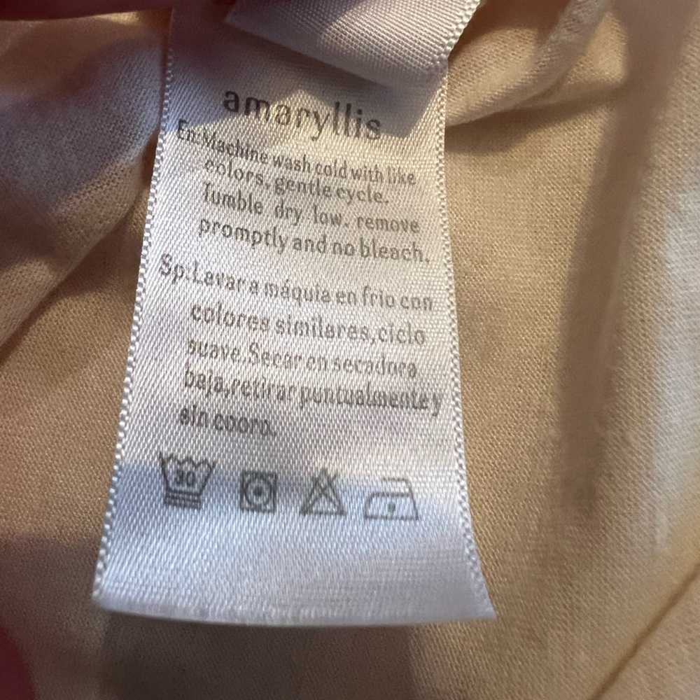 EUC- Beautiful pastel ombré shirt - Amaryllis size S - Picture 7 of 7